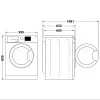Прально-сушильна машина Whirlpool (FFWDB1176258BCVUA) (White)