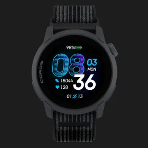 Coros Pace 4 43mm Black Nylon (WPACE4-BLK-N)