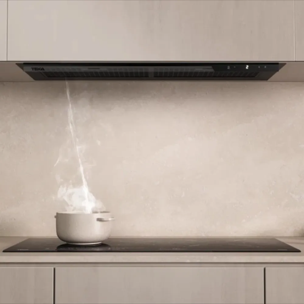 Витяжка TEKA, 89.2 см, 1200 м3/год, GFI 97350 BK (113110004)  (Stainless Steel)
