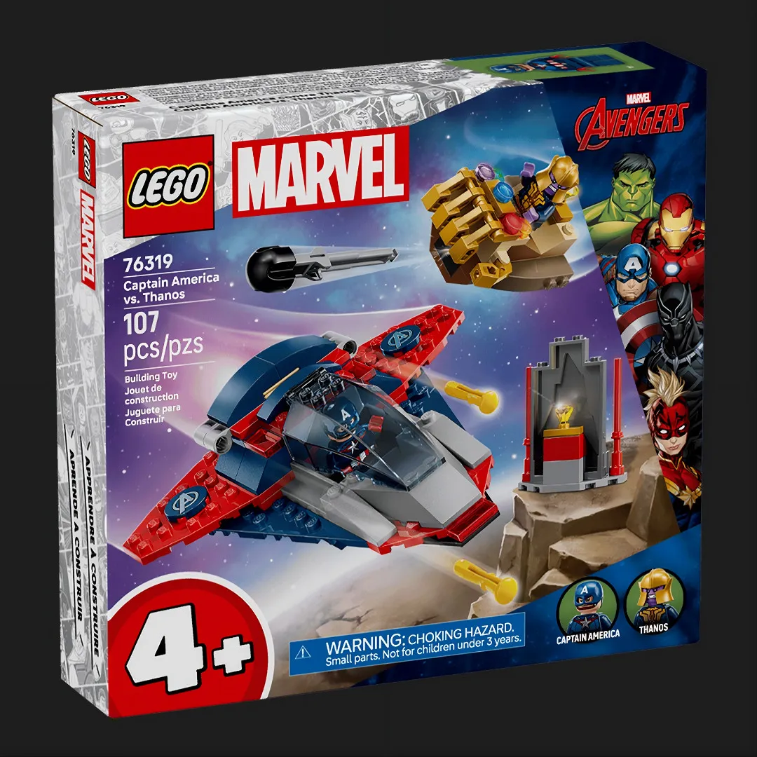 Конструктор LEGO Marvel Капитан Америка против Таноса (76319)