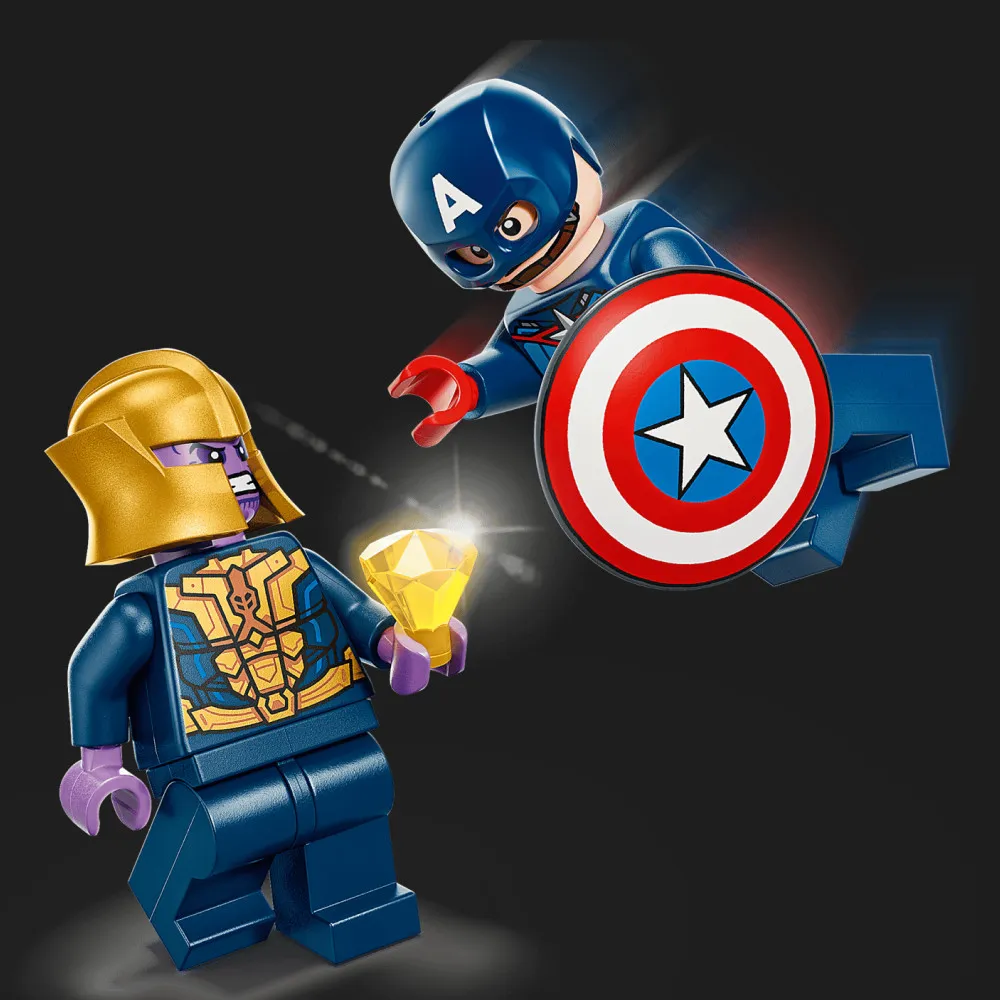 Конструктор LEGO Marvel Капитан Америка против Таноса (76319)