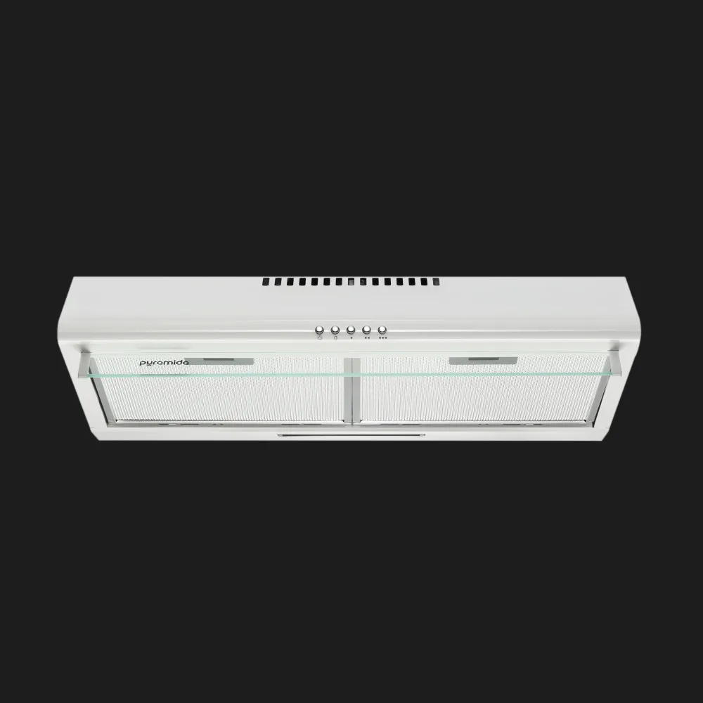 Витяжка Pyramida пласка, 50 см, 450 м3/год, MX (450) B (White) (MX 50 (450) B WH)