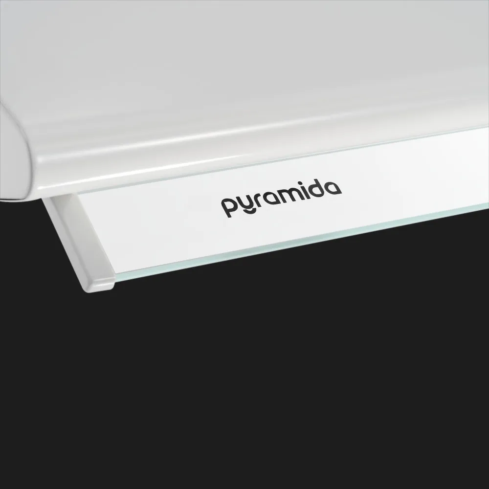 Витяжка Pyramida пласка, 50 см, 450 м3/год, MX (450) B (White) (MX 50 (450) B WH)