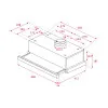 Витяжка TEKA, 60 см, 756 м3/год, TL 6310 WH (40474251) (White)
