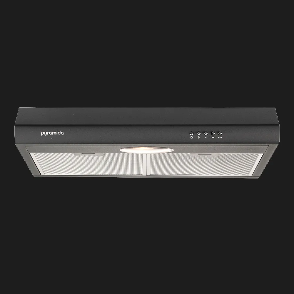 Витяжка Pyramida пласка, 60 см, 380 м3/год, UX 60 (380) B (Black) (UX 60 (380) B BL)