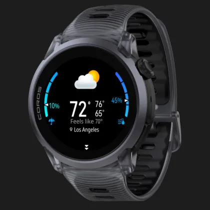 Coros Pace 4 43mm Aluminum Black Crystal (WPACE4-CRY-BLK)