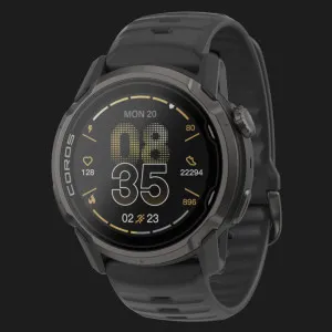 Coros Apex 4 42mm Black with Black Silicone Band (WAPX4-BLK-42)