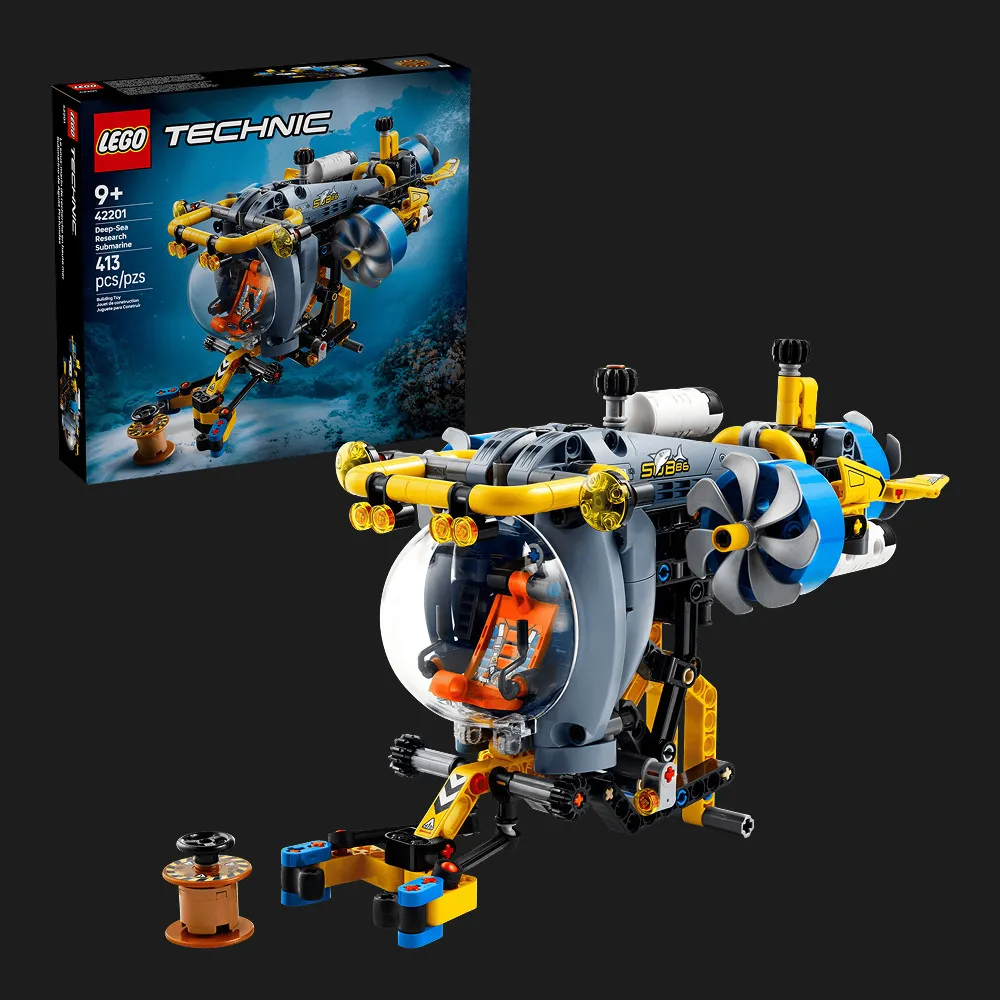 Конструктор LEGO Technic Глибоководний дослідницький підводний човен (42201)