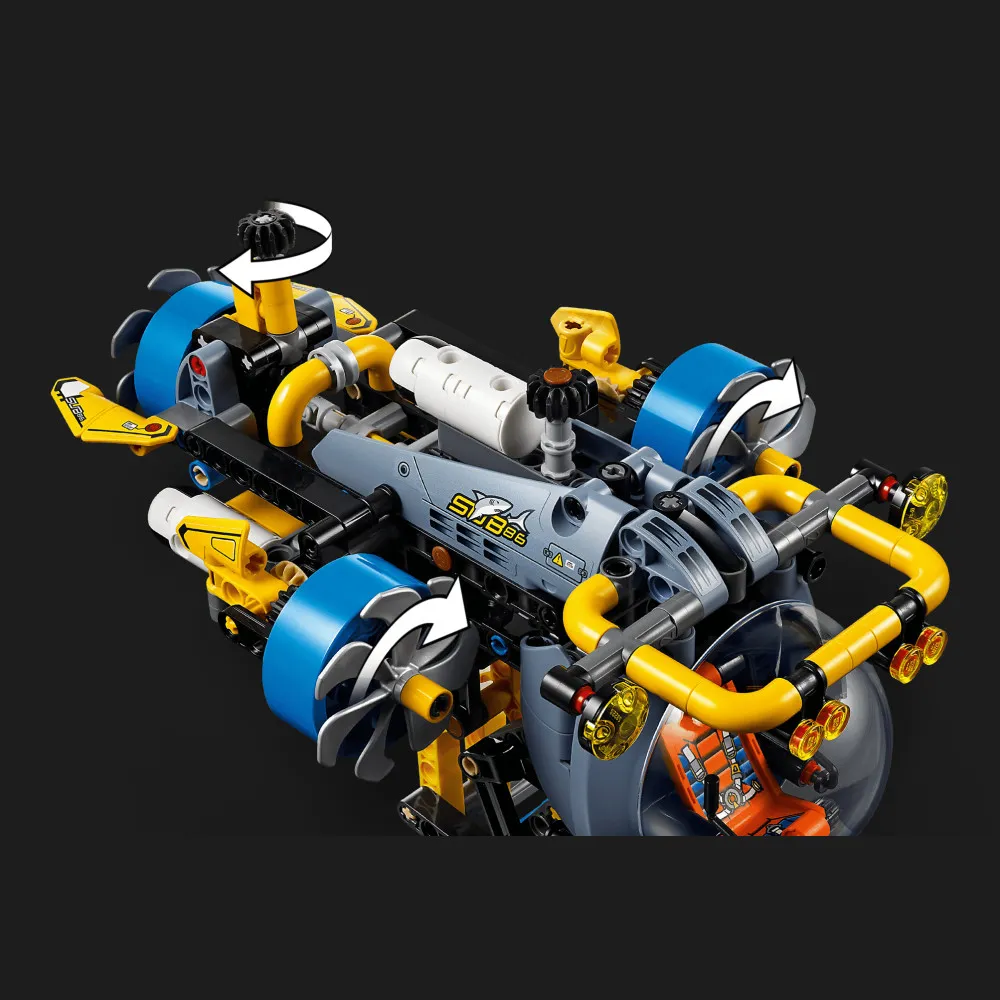 Конструктор LEGO Technic Глибоководний дослідницький підводний човен (42201)