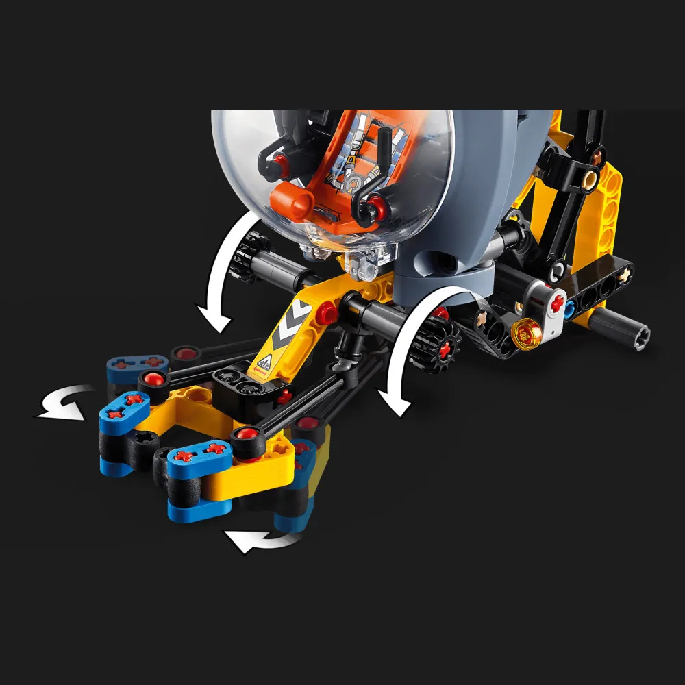 Конструктор LEGO Technic Глибоководний дослідницький підводний човен (42201)