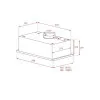Витяжка TEKA, 55 см, 756 м3/год, GFG 2 SS (40446753) (Stainless Steel)