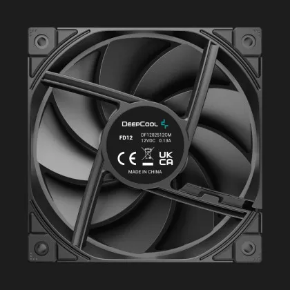 Вентилятор DeepCool FD12 120 (Black) (R-FD12-BKNPN1-G)