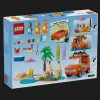 Конструктор LEGO Bluey Пляж и семейная поездка на автомобили Блуи (11202)