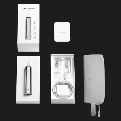 Зубна електрощітка Laifen Wave PRO Steel (Silver) (1TB92-S-XX-SS-002) в Тернополі