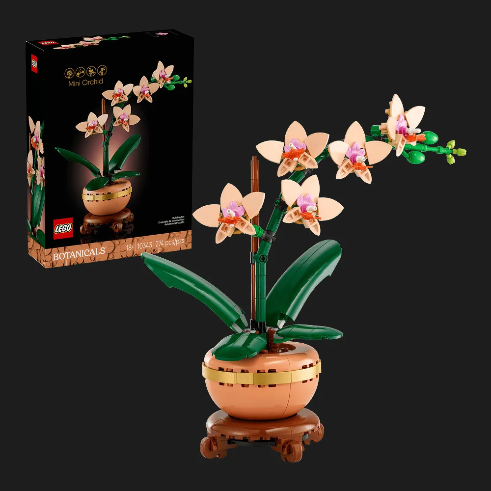 Конструктор LEGO Botanicals Мини-орхидея (10343)