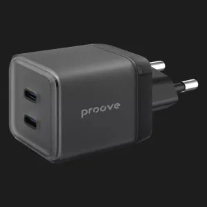 Блок живлення Proove Pure GaN Max 67W (Type-C + Type-C) (Black) у Луцьк