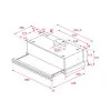 Витяжка TEKA, 60 см, 847 м3/год, CNL 6415 SS (40436810) (Stainless Steel)