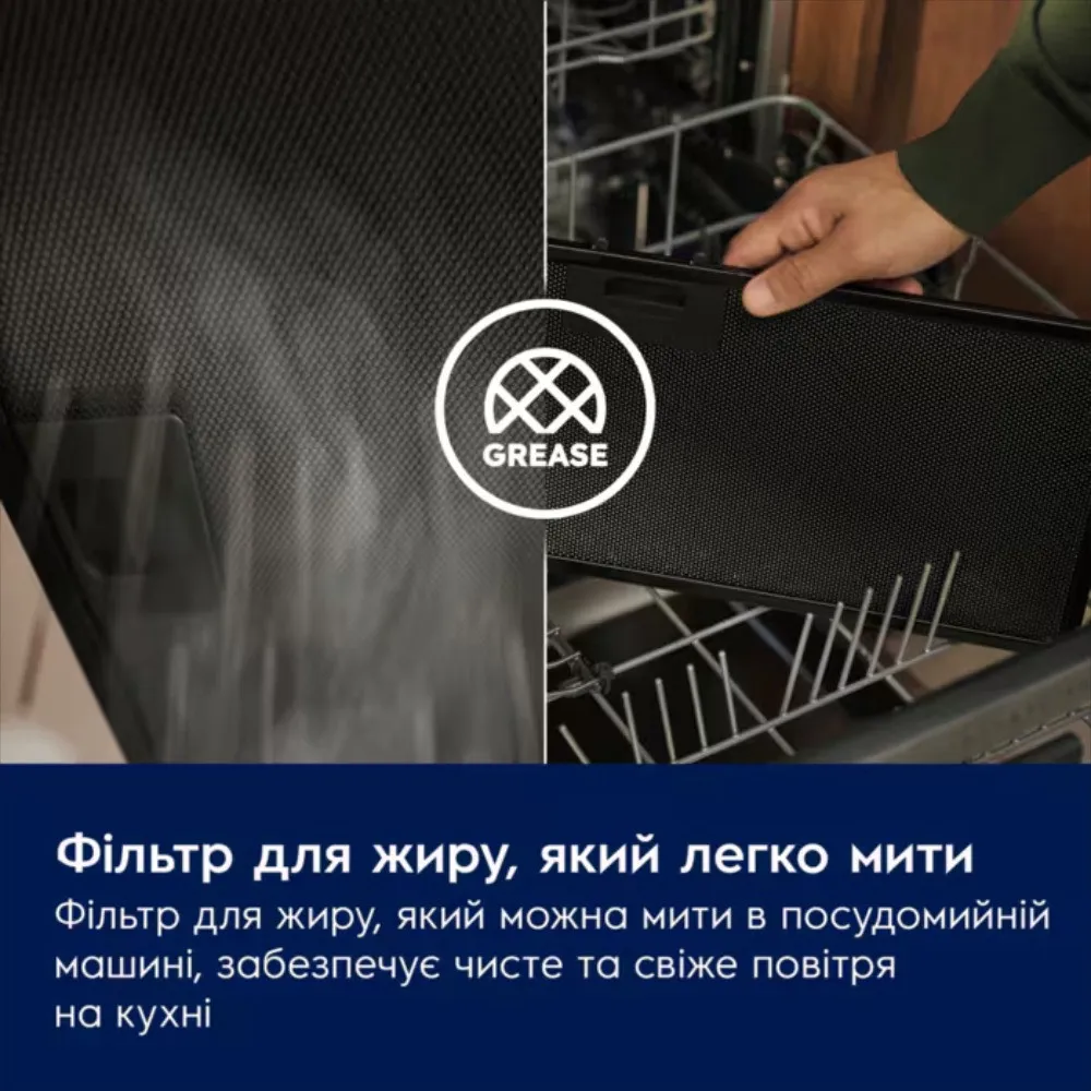 Вытяжка Electrolux 52 см, 600 м3/ч (Stainless Steel) (LFG9525S)
