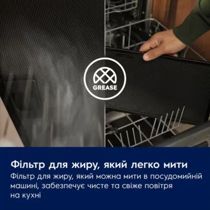 Вытяжка Electrolux 52 см, 600 м3/ч (Stainless Steel) (LFG9525S)