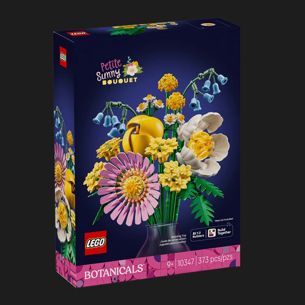 Конструктор LEGO Botanicals Миниатюрный солнечный букет (10347)