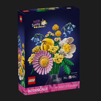 Конструктор ​LEGO Botanicals Мініатюрний сонячний букет (10347)