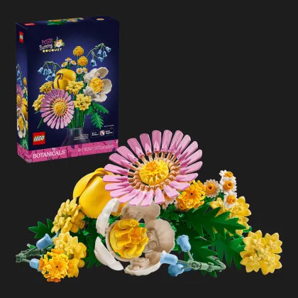 Конструктор ​LEGO Botanicals Мініатюрний сонячний букет (10347)