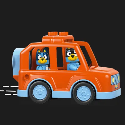 Конструктор LEGO DUPLO Bluey Подорож із морозивом із Блуї (10458)
