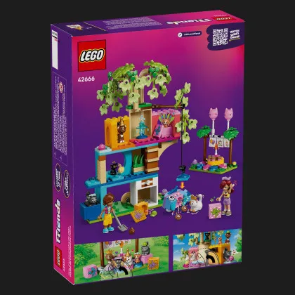 Конструктор LEGO Friends День рождения кота и дом на дереве (42666)