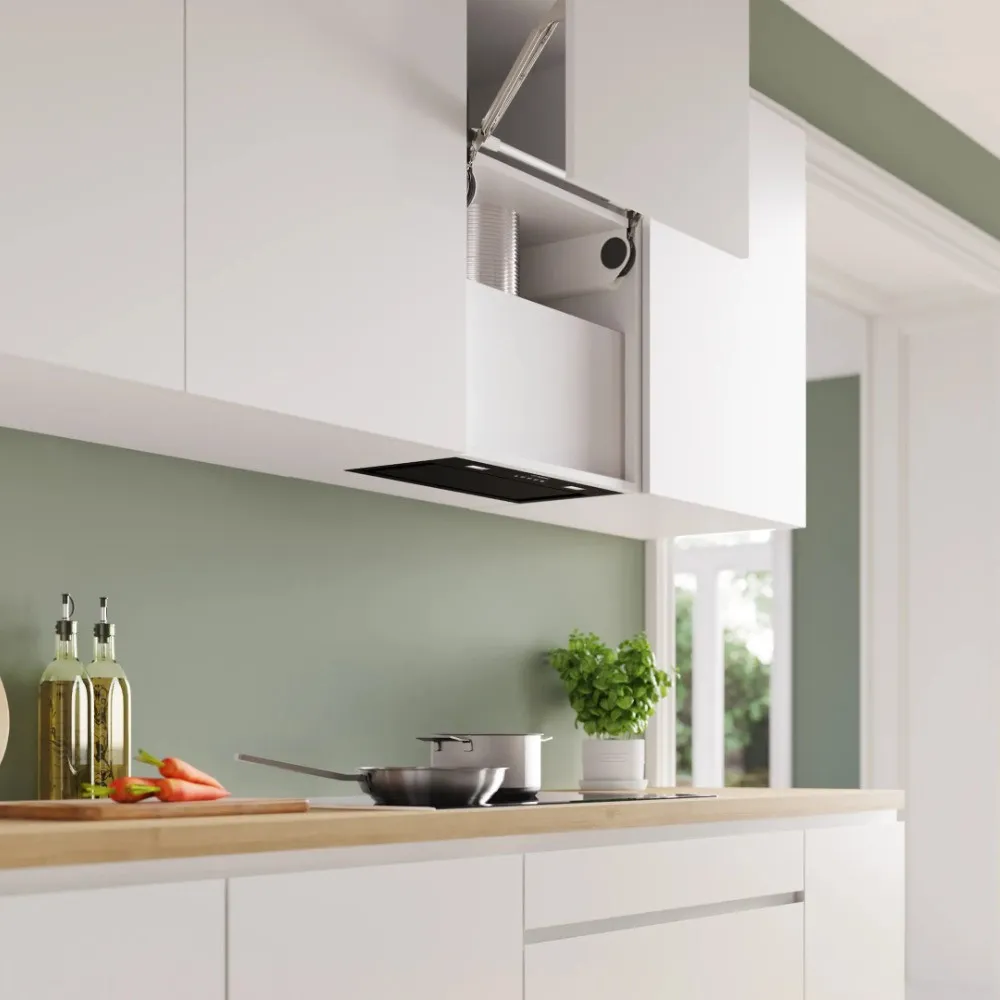 Вытяжка Bosch встраиваемая, 52см, 570м3/ч (DLN56AC60) (Black)