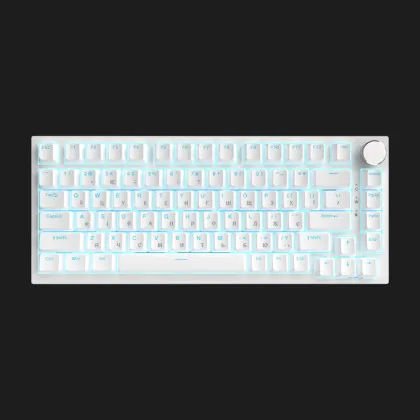 Клавиатура игровая Ajazz AK820 Red Switch (White) (AK820-R-W) (UA)