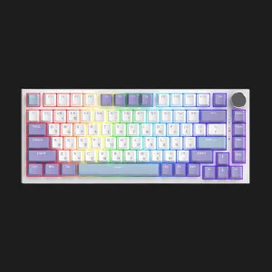 Клавиатура игровая Ajazz AK820 Sea Salt Switch (Purple/White/Blue) (AK820-SS-PWB) (UA)