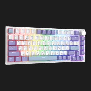 Клавиатура игровая Ajazz AK820 Sea Salt Switch (Purple/White/Blue) (AK820-SS-PWB) (UA)