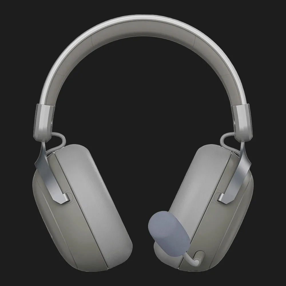 Гарнитура Ajazz AHM08 MAX (Gray/White) (UA)