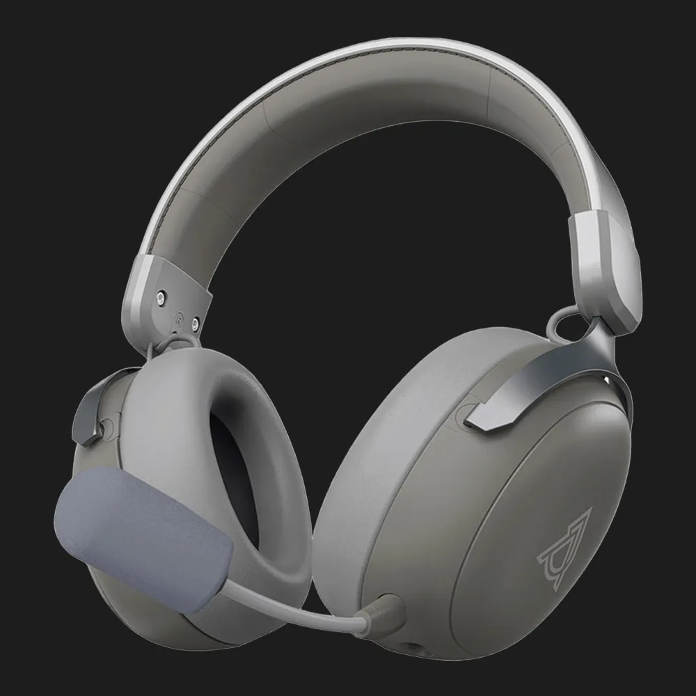 Гарнитура Ajazz AHM08 MAX (Gray/White) (UA)