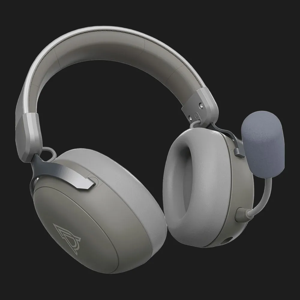 Гарнитура Ajazz AHM08 MAX (Gray/White) (UA)