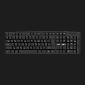 Клавіатура OfficePro SK166 (Black) (UA)