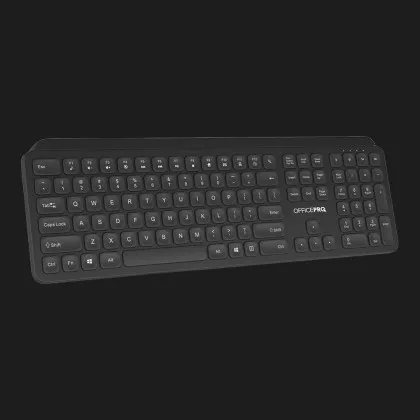 Клавиатура OfficePro SK680 Wireless (Black) (UA)