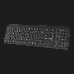 Клавіатура OfficePro SK680 Wireless (Black) (UA)