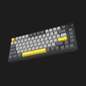 Клавиатура игровая Ajazz AK820 Sea Salt Switch (Black/Gray/Yellow) (AK820-SS-BGY) (UA)