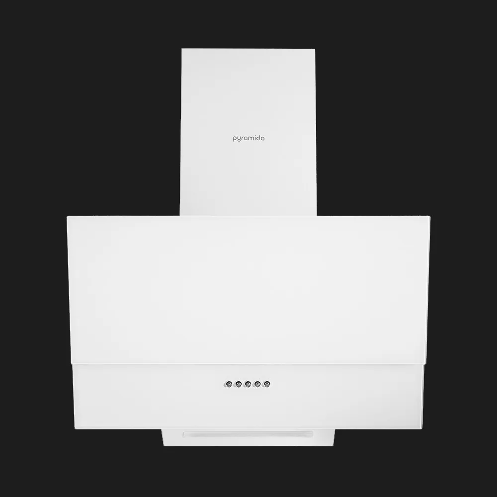 Витяжка Pyramida похила ASH 60 PB GWH, 60 см, 520 м3/год  (White) (ASH 60 PB (520) GWH)