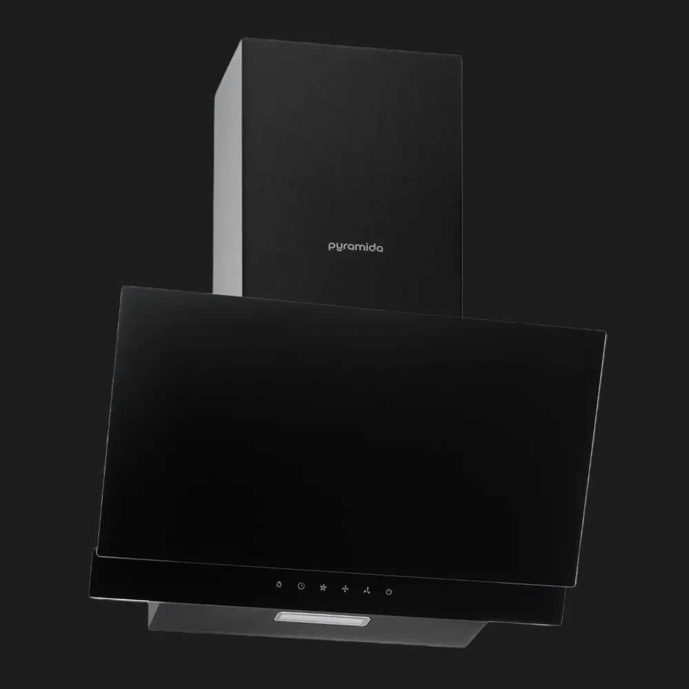 Витяжка Pyramida похила NX 60 S GBL, 60 см, 800 м3/год  (Black) (NX 60 (800) S GBL)