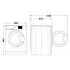 Сушильная машина Whirlpool (WPB8XWBSUA) (White/Black)