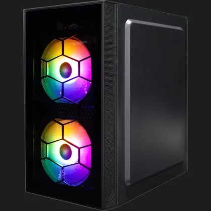 Корпус 1STPLAYER X1 600W (Black) (X1-BK-3F1-PS-600FK-EU)