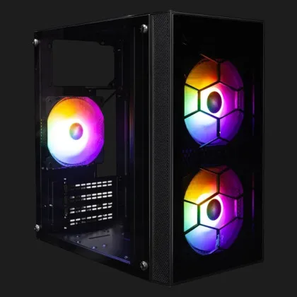 Корпус 1STPLAYER X1 600W (Black) (X1-BK-3F1-PS-600FK-EU)