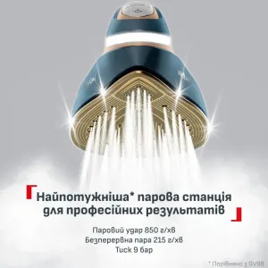 Парогенератор Tefal Pro Express Vision Max (GV9920E0) (Blue/Gold)