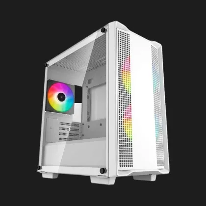 Корпус DeepCool CC360 ARGB (White) (R-CC360-WHAPM3-G-1)