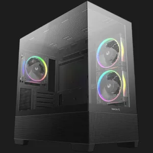 Корпус DeepCool CG380 3F (Black) (R-CG380-BKAGM3-G)