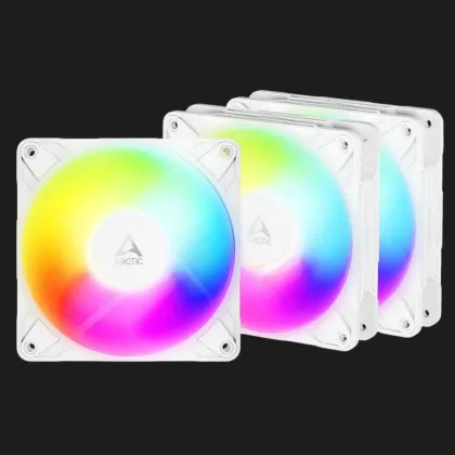 Вентилятор Arctic P12 Pro ARGB Reverse KIT x3 120 (White) (ACFAN00334A)