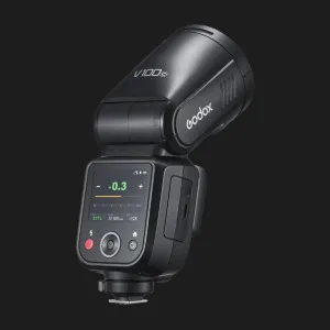 Спалах Godox Li-ion Round Head Camera Flash V100 TTL для Canon (V100C)