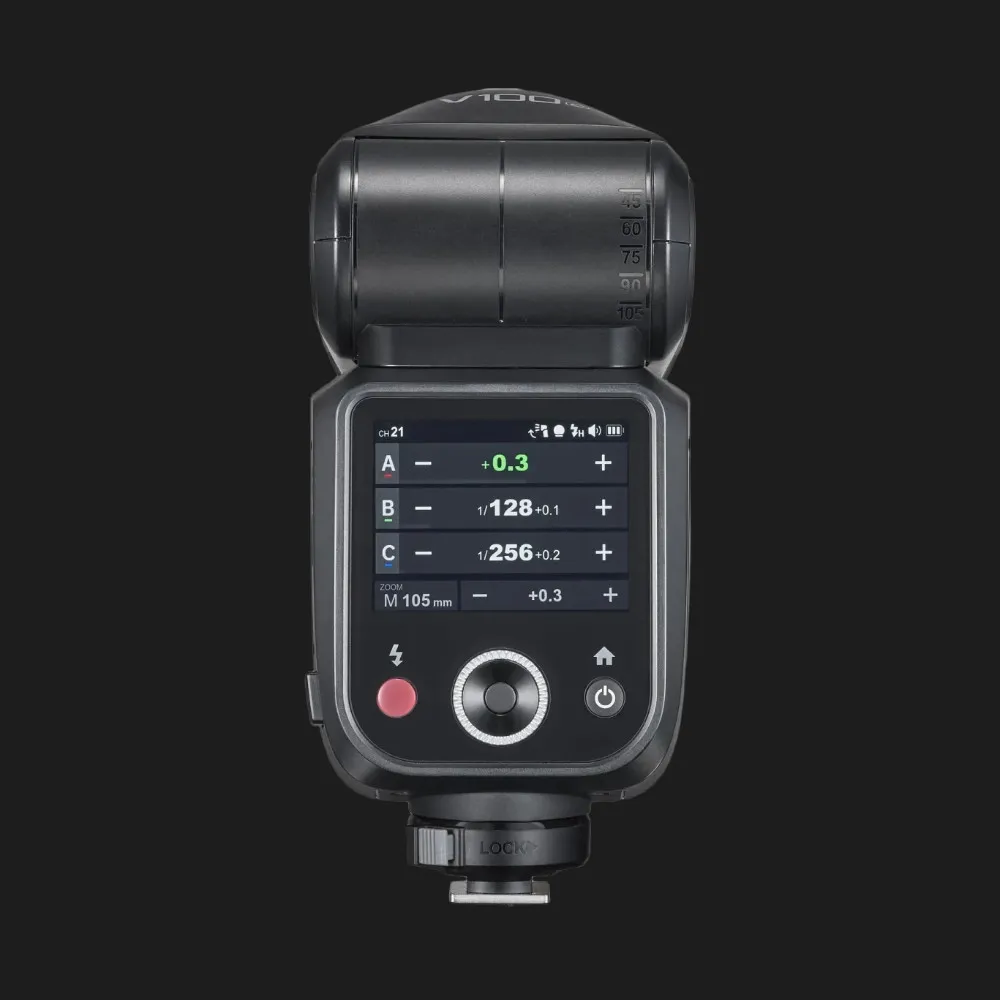 Спалах Godox Li-ion Round Head Camera Flash V100 TTL для Canon (V100C)